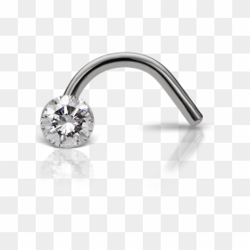 5mm Invisible Set Diamond Nostril Screw - Piercing Nostril Png, Transparent Png - piercing png