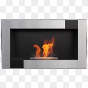 Fireplace Chimney Ethanol Fuel Kaminofen - Fireplace, HD Png Download - fireplace png