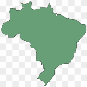 Brazil Map South America - Mapa Do Brasil Jogo, HD Png Download - south america png