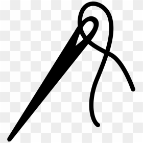 Thread And Needle Png - Thread And Needle Icon, Transparent Png - sewing needle png