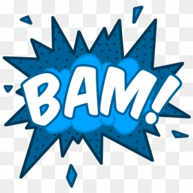Onomatopoeia Bam Clipart , Png Download - Bam Bam Onomatopoeia, Transparent Png - bam png