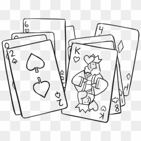 Series Of Playing Cards As Used With Card Talk, HD Png Download - playing card png