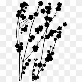 Plant Flower Leaf Pattern Stem Twig Clipart - Leaf Stems Flower Clipart, HD Png Download - flower stem png