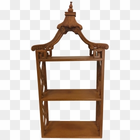Pagoda Chinoiserie Wall Chairish - Shelf, HD Png Download - shelf png