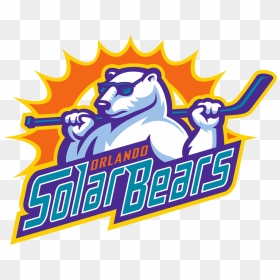 Meaning Orlando Solar Bears Logo And Symbol - Echl Solar Bears, HD Png Download - bears logo png