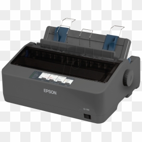 Dot-matrix Printer Transparent Background - Epson Lx 350, HD Png Download - matrix png