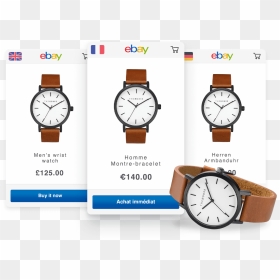 Watches - Analog Watch, HD Png Download - ebay png