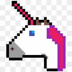 Pixel Art Unicorn Emoji Clipart , Png Download - Eva 01 Pixel Art, Transparent Png - unicorn emoji png