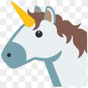 Transparent Unicorn Emoji Clipart - Unicorn Emoji Android, HD Png Download - unicorn emoji png