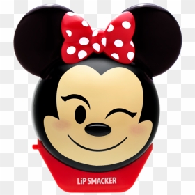 Lip Smacker Lip Balm Lip Smackers Minnie Mouse - Lip Smacker Disney Emoji, HD Png Download - minnie bow png