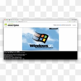 Windows 95 , Png Download - Old Pc On Windows 95, Transparent Png - windows 95 png