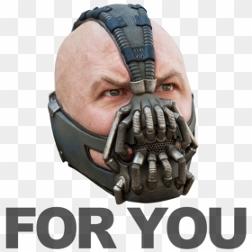 Bane Transparent Face - Bane Batman, HD Png Download - bane png