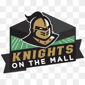 Knights On The Mall Logo - Ucf Knights On The Mall, HD Png Download - ucf logo png