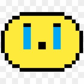Koro Sensei Pixel Art , Png Download - Boo Mario Pixel Art, Transparent Png - cry emoji png