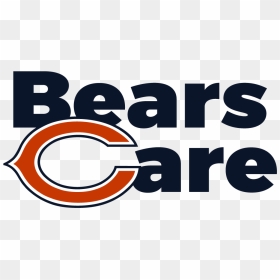 Bears Care Stacked Rgb - Chicago Bears Logos, Uniforms, And Mascots, HD Png Download - chicago bears logo png