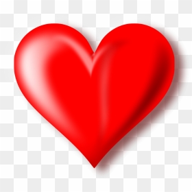 Transparent Background Png Heart, Png Download - red heart emoji png