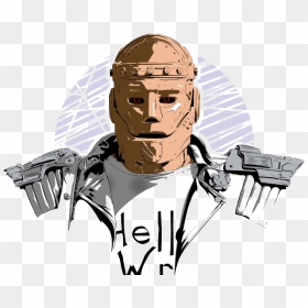 Doom Patrol Png Pic - Robot Man Doom Patrol Drawing, Transparent Png - doom png