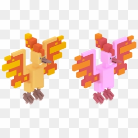 Download Zip Archive - Shiny Moltres Pokemon Quest, HD Png Download - moltres png