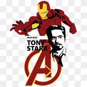 Iron Man, Marvel, And Tony Stark Image - Clipart Of Tony Stark, HD Png Download - tony stark png