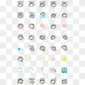 Neko And Mimi Line Sticker, HD Png Download - star emoji png