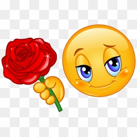 Transparent Flower Emoji Png - Roses Emoji, Png Download - rose emoji png