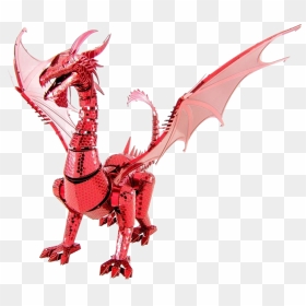 Red Dragon Png Transparent Image - Dragon Model Kit, Png Download - red dragon png
