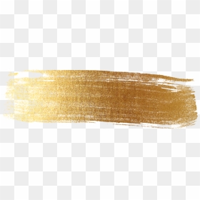 Gold Paint Stroke 0002 - Wood, HD Png Download - paint swipe png