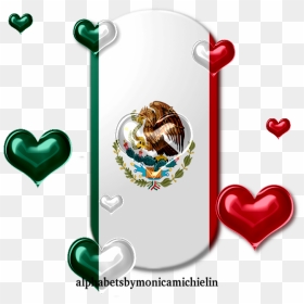 Mexican Flag Postage Stamp, HD Png Download - bandera de mexico png