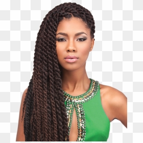 Braid Png, Transparent Png - Jamaican Twist Braid Hair, Png Download - braid png