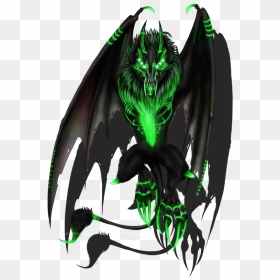 Ryuu-transparent Background By Lycanthropeheart On - Anime Transparent Wolf, HD Png Download - black wolf png