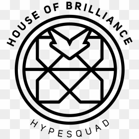 Hypesquadbrillianceblack Discord Emoji - Circle, HD Png Download - house emoji png