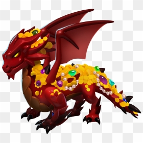 Dragon Mania Legends Ga Dragon, HD Png Download - red dragon png
