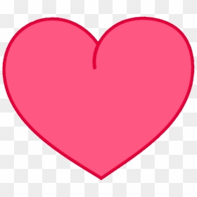 Pink Heart, HD Png Download - red heart emoji png