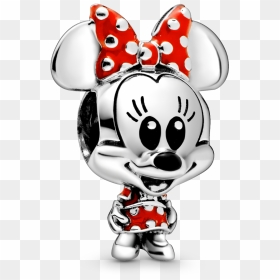 Pandora - Title - Tag - Minnie Charms Pandora Disney, HD Png Download - minnie mouse bow png