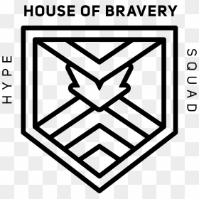 Hypesquadbraveryblack Discord Emoji - Discord House Of Brilliance Png, Transparent Png - house emoji png