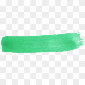 Transparent Paint Splatters Png - Brush Stroke Green Png, Png Download - paint swipe png