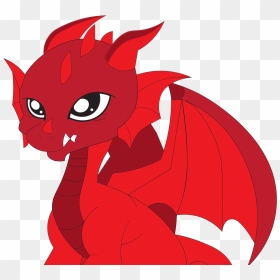 Cartoon, HD Png Download - red dragon png