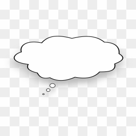 Clouds Clipart Thought Bubble - Heart, HD Png Download - thought cloud png