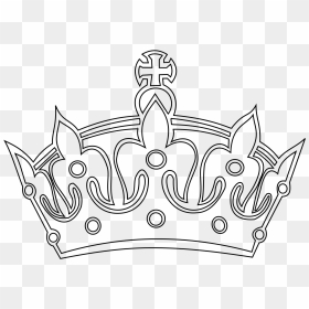 White Crown Transparent Background, HD Png Download - keep calm crown png