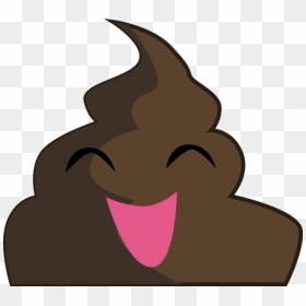 Happy Poop Feces Pile Of Poo Emoji Clip Art - Happy Pile Of Poop, HD Png Download - dog emoji png