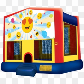 Emoji Party Bouncer - Stranger Things Bounce House, HD Png Download - house emoji png
