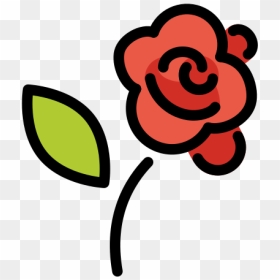 Scalable Vector Graphics, HD Png Download - rose emoji png