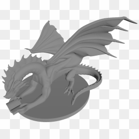 Dragon, HD Png Download - red dragon png
