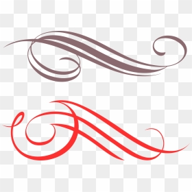 Collection Of Free Curving - Curly Lines Vector Png, Transparent Png - curved lines png