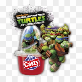 Vanilla And Chocolate Cup With A Ninja Turtles Surprise - Teenage Mutant Ninja Turtles, HD Png Download - ninja turtle png