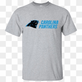 Carolina Panthers Logo Football Men"s T-shirt - Have A Girlfriend Tshirt, HD Png Download - carolina panthers logo png