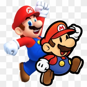 Super Mario Bros Hd Png - Paper Mario, Transparent Png - mario bros png