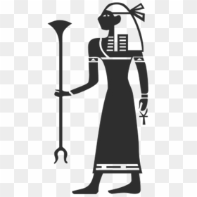 Black And White Clip Art Of Egyptians, HD Png Download - pharaoh png