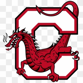 Cortland Red Dragons Logo, HD Png Download - red dragon png