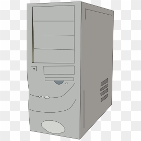 Clipart Computer Casing - Old Computer Case Png, Transparent Png - old computer png
